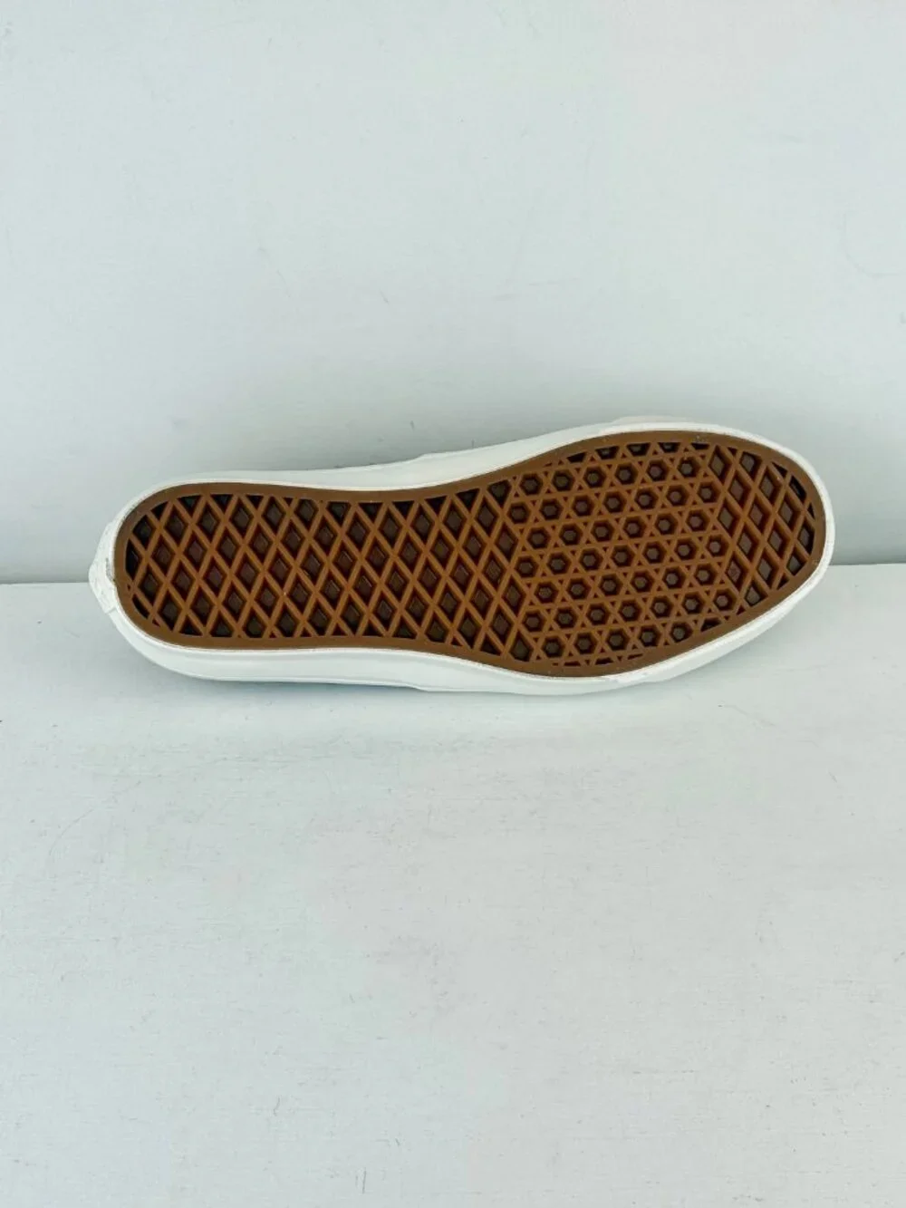 M5 W6.5-VANS Premium Authentic Harris Tweed Sneaker - Brown - 507452